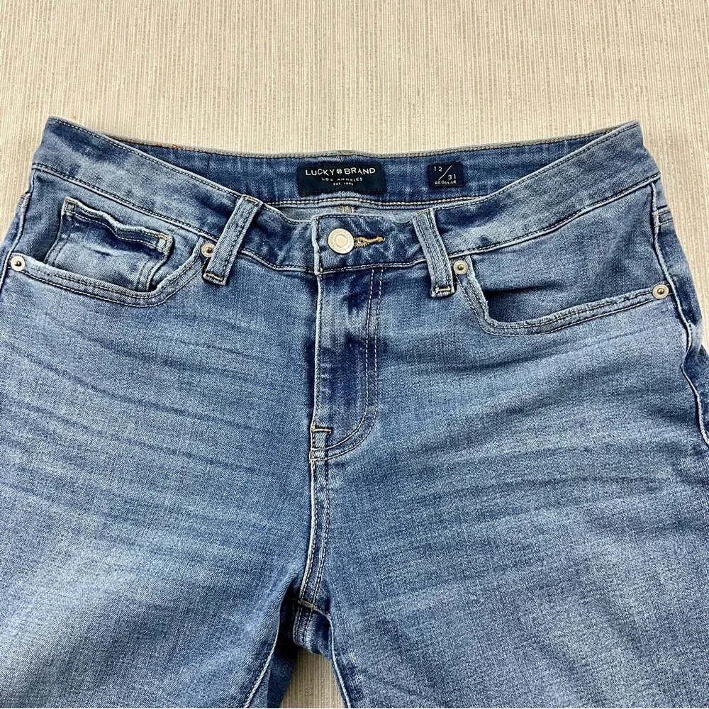 Lucky Brand Jeans Low Rise: 9” Skinny Lolita Jeans Size 12/31R - Picture 7 of 16